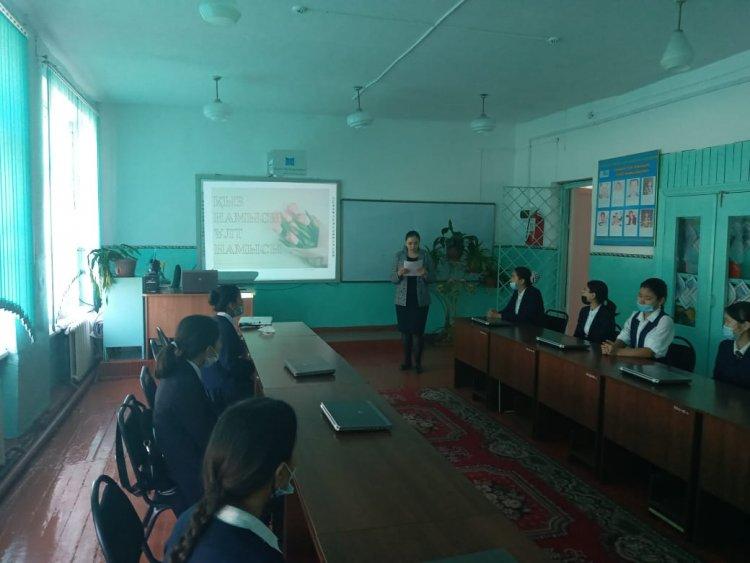 "Қыз намысы - ұлт намысы" қыздар жиналысы өткізілді