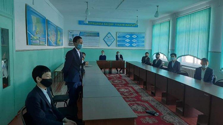 "Туралықты тұғыр еткен Төле би"тақырыбындағы "Адалдық сағаты"