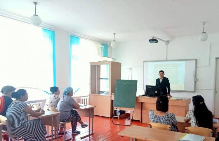 "Баланың мектептен тыс уақытта қауіпсіздігі" тақырыбында ата -аналар жиналысы өтті.