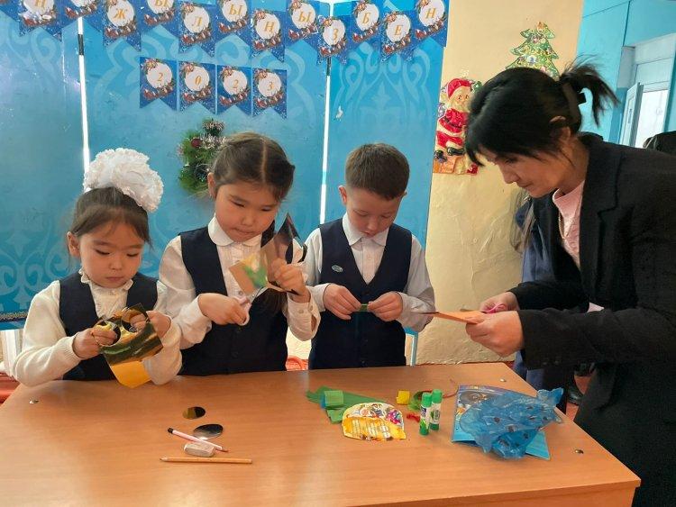 Жаңа жылдық АШЫҚ ХАТ байқауы ұйымдастырылды