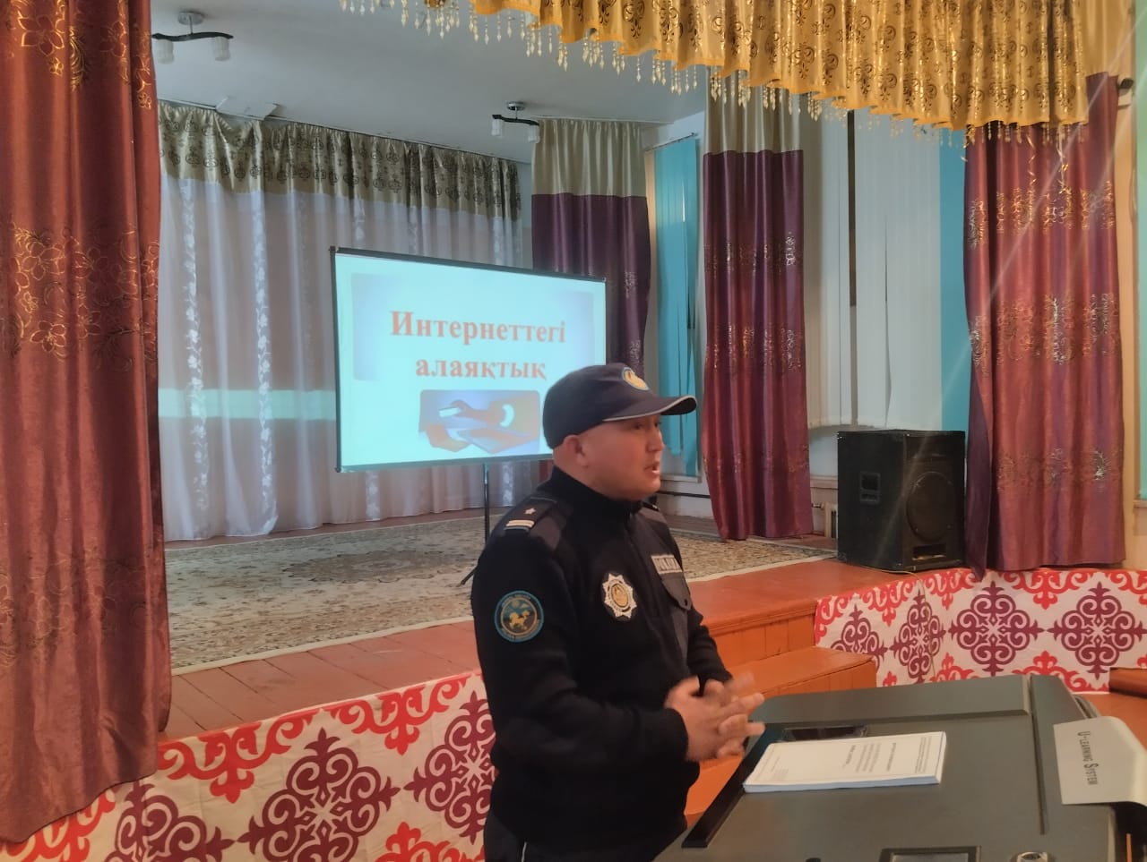 "Құқық бұзушылықтың алдын алу" тақырыбында түсіндіру жұмыстары