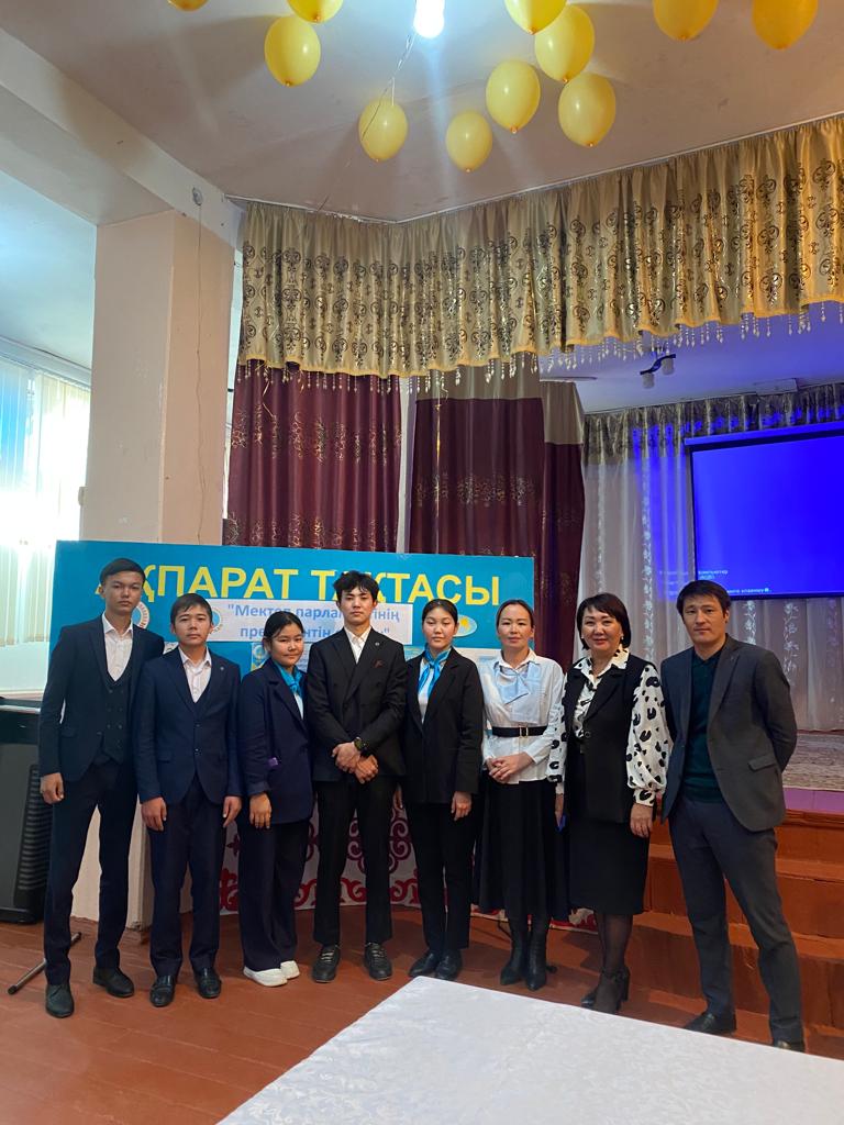 Мектеп парламентінің президентің сайлау